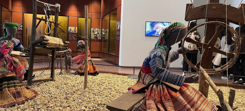 Display of traditional artifacts and folk life exhibits.